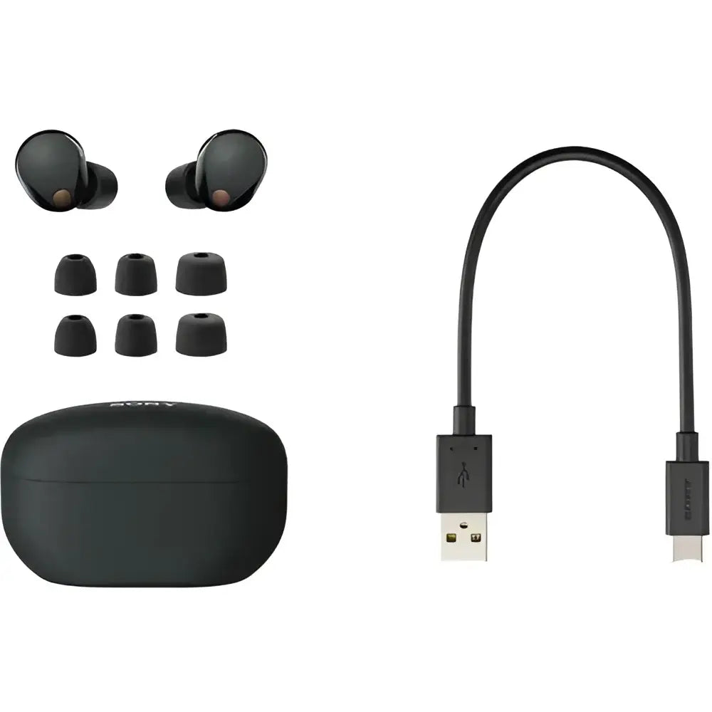 Sony WF-1000XM5 Noise-Canceling True Wireless In-Ear Headphones (Black) image 4