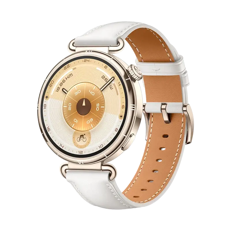 Buy Huawei Watch GT 6 - 41mm - White with Composite Leather Strap