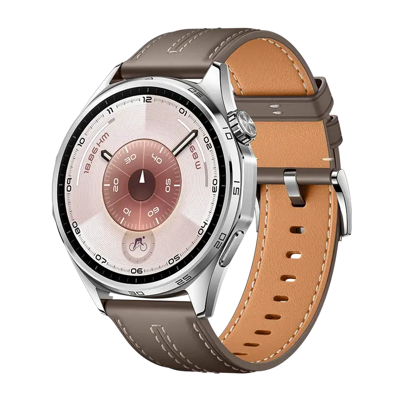 Buy Huawei Watch GT 6 - 46mm - Grey with Composite Leather Strap