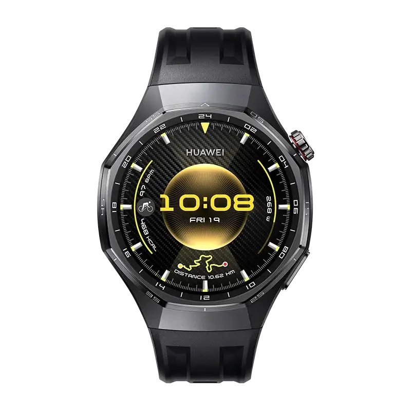 Buy Huawei Watch GT 6 Pro - 46mm - Black with Fluoroelastomer Strap