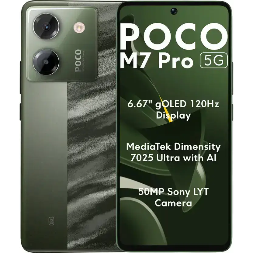 Xiaomi POCO M7 Pro Dual SIM, 8GB/256GB - Green (Global) image 0